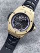 Top Grade Replica Hublot BIG BANG Yellow Gold Frosted Watch Skeleton Dial (2)_th.jpg
